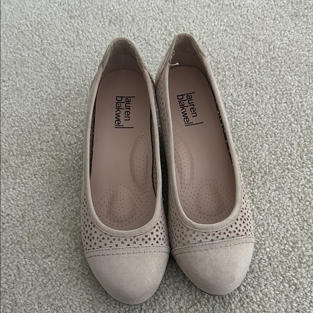 Women's Beige Wedge Heel